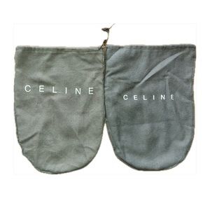 (2 for $30) Celine shoe pouches